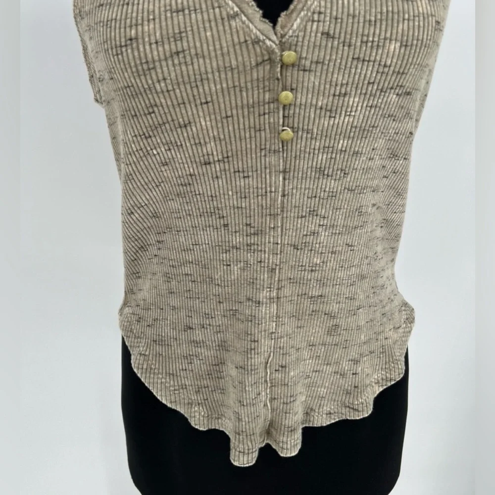 Anthropologie Pilcro Henley Moss Halter Top Women’s - Picture 7 of 15